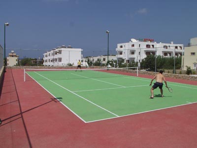 Kyknos Beach Hotel & Bungalows - Tennis Court