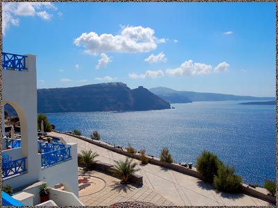 Volcanos Villas-Hotel View