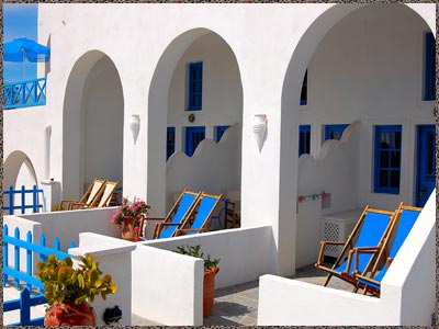 Volcanos Villas-Hotel View