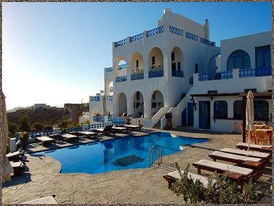 Volcanos Villas-Hotel View