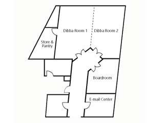 Le Meridien Al Aqah Beach Resort Fujairah - Conference Room Plan